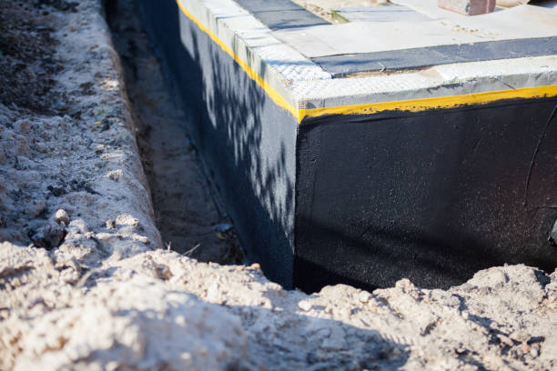 Professional Exterior Waterproofing technician working in Columbia, PA